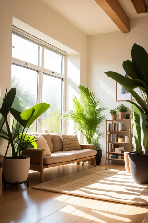 <lora:sn_20231009101940:0.9>,sn,no humans,scenery,plant,window,tree,couch,pillow,table,indoors,wooden floor,potted plant,sunlight,bed,day,painting \(object\),cushion,shadow,yellow,