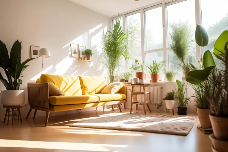 <lora:sn_20231009101940:0.9>,sn,no humans,scenery,plant,window,tree,couch,pillow,table,indoors,wooden floor,potted plant,sunlight,bed,day,painting \(object\),cushion,shadow,yellow,