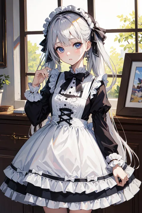 (((best quality, masterpiece, absurbres))) <lora:ARWSweetLolita:1> sweetlolita