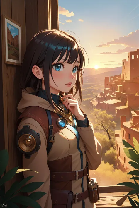 1girl, mundane Redshift render, Steampunk Art, intricate background, (Neon theme:0.7) , landscape of a ([Mesa Verde National Park|Siena]:1.3) from inside of The Redwood Forest, it is very Hermitpunk and Stupid, Deafening foliage with Seaweed, at Sunrise, scene art, (portrait art designed by Paul Cadmus:0.9) , Ultrarealistic, Disgusting, moody lighting, 50mm, Sepia filter, Rust and Blue flakes, Instagram, photolab, absurdres
