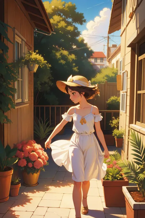 1girl, (scene art by Carrie Graber:0.9) and (David Renshaw:1.3) and (Henri Rousseau:0.9) and (Jeremy Dale:0.7) , [glamourous Fractal, masterpiece, soft focus of a Frilled Unexpected ([Chickadee|Bullet Train]:1.3) , Jute-plated water in background, summer jungle and Ring system in background, at Nighttime, FOV 90 degrees, Overdetailed art, Cosy, avant-garde, cinematic lighting, 35mm, Warm Colors, National Geographic, Rule of Thirds, Concept Art World, photolab::3]