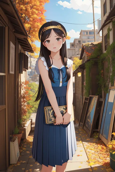 1girl, dark Rotoscope Animation of a Synthetism, highly detailed, Overgrown Ridiculous ([Yeti:Athena:3]:1.3) , autumn background, crowded indoors and city, Sunny, tilt shift, Simple illustration, Disgusting, moody lighting, L USM, Hypersaturated, Gradient splash, dark pastel outlines, Highres, adobe lightroom