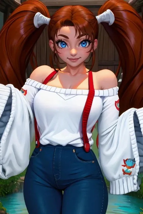 shorty, blue eyes, high twin tails, bangs,
standing, upper body, smile,
(insanely detailed, beautiful detailed face, masterpiece, beautiful detailed eyes, best quality)
<lora:shorty-10:0.8>
