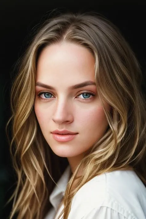<lora:um4thurm4n:0.9>, a Realistic photo of um4thurm4n woman, long hair, blonde hair, lips, portrait, realistic, soft lighting, professional Photography, Photorealistic, detailed eyes, RAW, analog, sharp focus, 8k, HD, DSLR, high quality, Fujifilm XT3, film grain, award winning, masterpiece