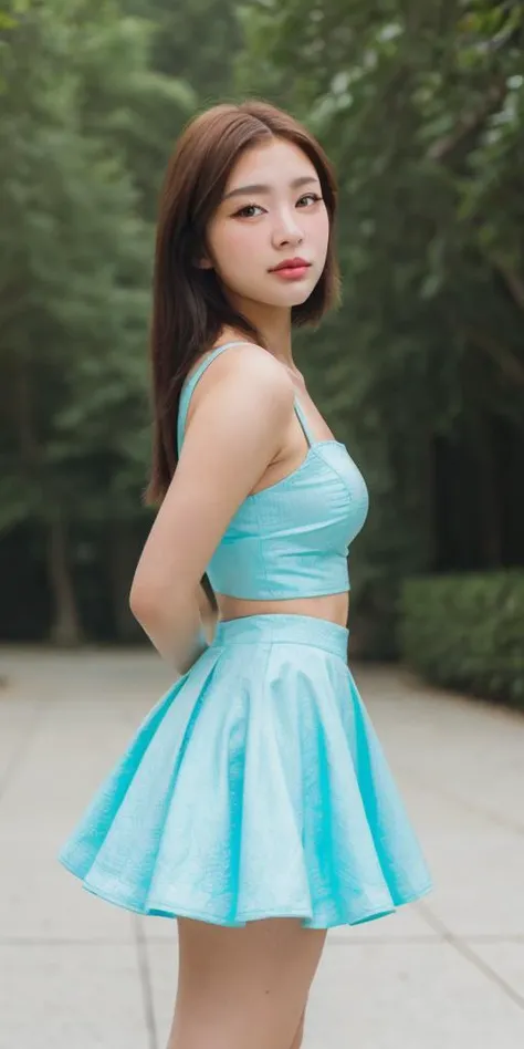 (((Ultra-HD-details))) (perfect-physique, perfect-anatomy) 1girl, outdoors, <lora:GieSu:1> a-women, dressed-up-for-a-decent-date