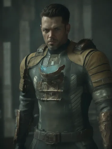 photorealistic photo of a man dressed in bbuk armor <lora:deadspace-000006:0.8>looking at the viewer, smooth skin, highly detailed, highly detailed, accurate, realistic