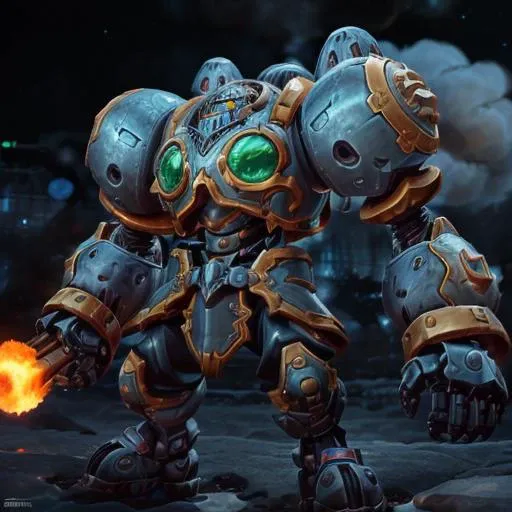 (((a mecha ready to fight in a buring town)))<lora:CalibrettoBattleChasersLora:0.6> robot, mecha, full body, armor, glowing, clenched hands, science fiction, shoulder armor, 4k textures, soft cinematic light, cinematic look, insane details, hyperdetailed, hyperrealistic, realistic <lora:more_details:0.5>