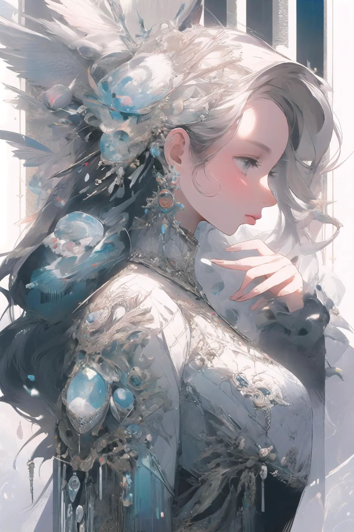 [LoRA] Opal / 貴蛋白石 Concept (With dropout & noise version)