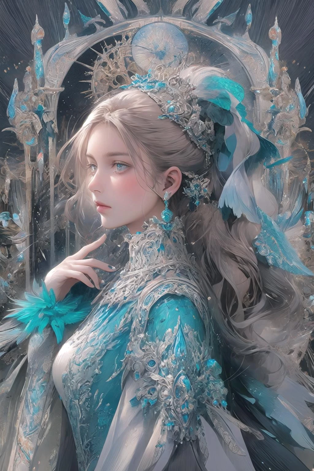 [LoRA] Opal / 貴蛋白石 Concept (With dropout & noise version)