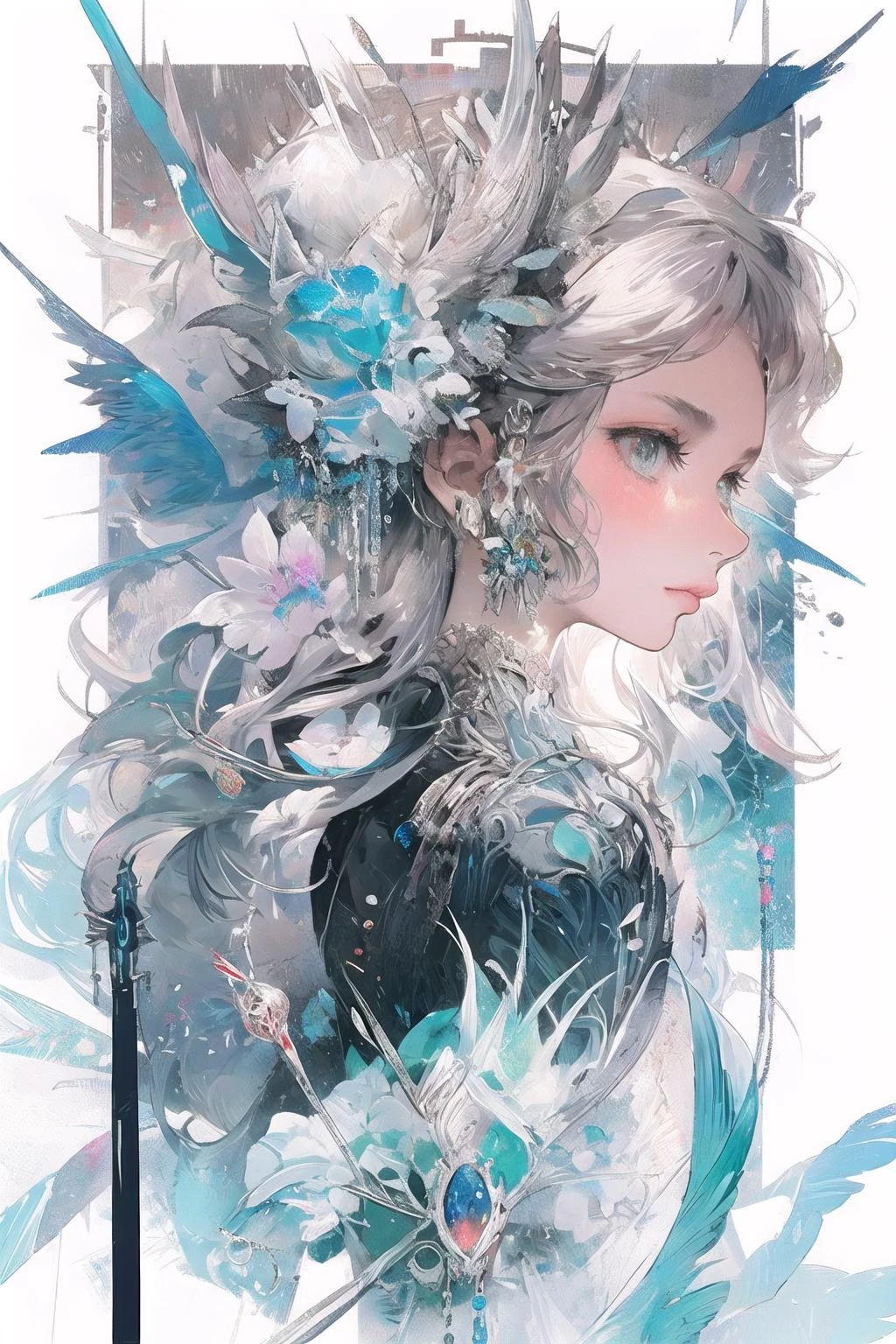 [LoRA] Opal / 貴蛋白石 Concept (With dropout & noise version)