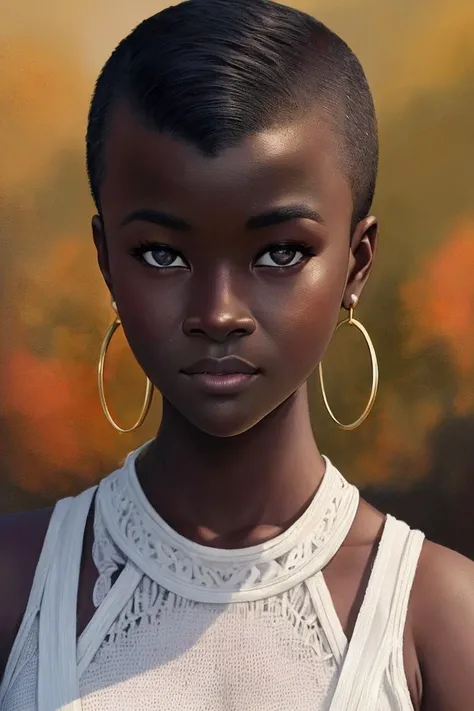 photo of (kh0ud14d10p), ((buzzcut hair)), a woman as a movie star, modelshoot style, (extremely detailed CG unity 8k wallpaper), photo of the most beautiful artwork in the world, professional majestic oil painting by Ed Blinkey, Atey Ghailan, Studio Ghibli, by Jeremy Mann, Greg Manchess, Antonio Moro, trending on ArtStation, trending on CGSociety, Intricate, High Detail, Sharp focus, dramatic, photorealistic painting art by midjourney and greg rutkowski, (looking at viewer), (detailed pupils:1.3), (modern outfit:1.2), (closeup), (eye shadow)