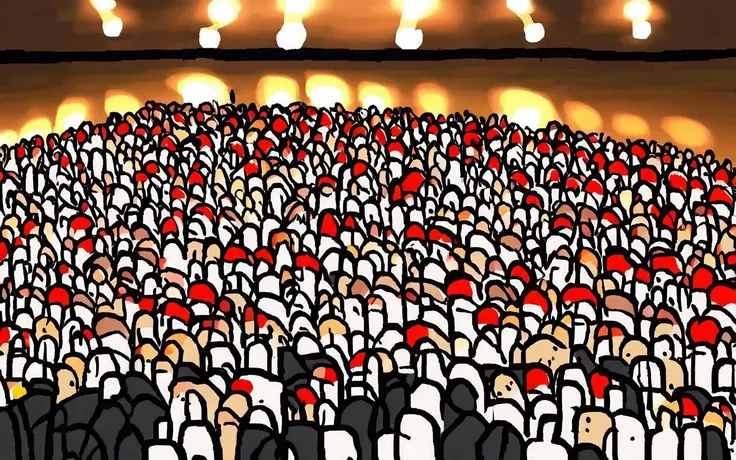 <lora:_sdxl-gedou-pic:1.5> gedou-pic, Live Music Venue , Crowds, bustle, congestion. Motivated Light, bokeh, depth of field