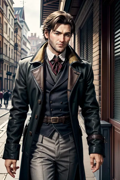 ((masterpiece, best quality))
<lora:add_detail:0.8>
<lora:AssaJacob:0.8>
AssaJacob, 1boy, male focus, solo, beard, victorian, smirk, london