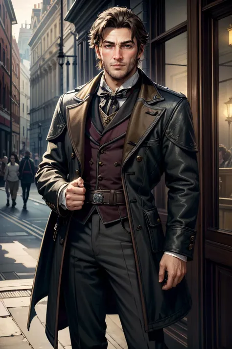 ((masterpiece, best quality))
<lora:add_detail:0.8>
<lora:AssaJacob:0.8>
AssaJacob, 1boy, male focus, solo, beard, victorian, smirk, london