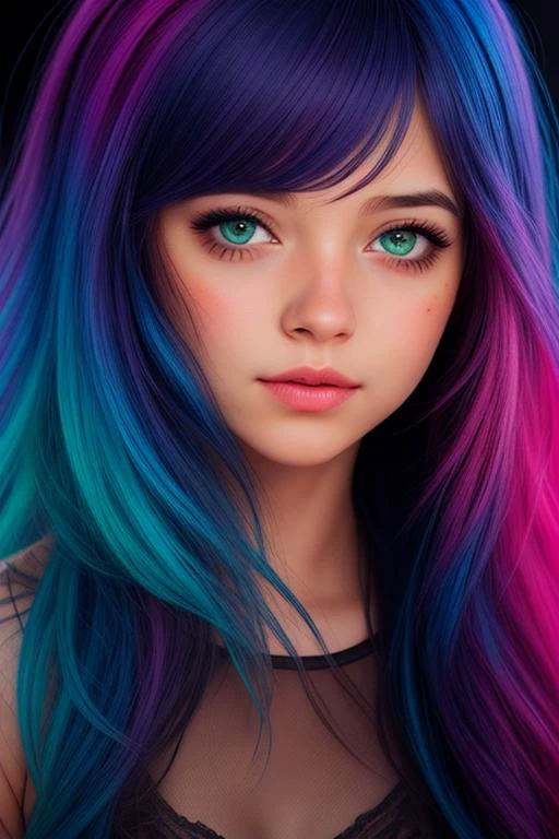 a cute girl,night, epic realistic, background city, <lora:hair-v3:0.7>, hair, (medium_shot:1.3)