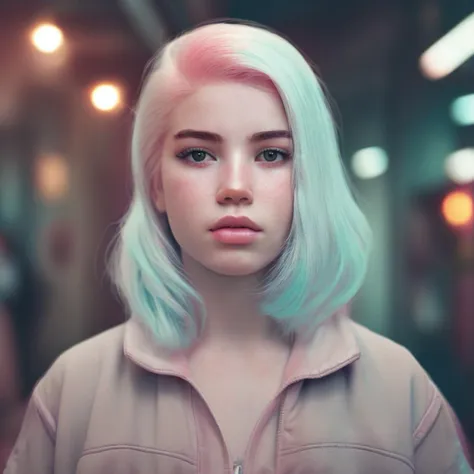 A closeup of a woman , shutterstock contest winner, Elsa Bleda, a digital painting,rz-purepastel-21,  iphone wallpaper, realistic dream girl face, portrait of normal teenage girl, high detail amazing wallpaper