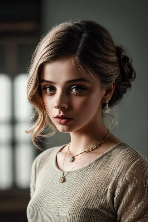 photo of beautiful (1nd1aw-135:0.99), a woman with perfect hair upsweep updo, wearing Oatmeal (see-through:1.1), (mass effect:1.1), (closeup), (painted lips), necklace, modelshoot style, (extremely detailed CG unity 8k wallpaper), professional majestic photography, (Leica M6 Camera), 24mm, exposure blend, hdr, faded, extremely intricate, High (Detail:1.1), Sharp focus, dramatic, soft cinematic light, (looking at viewer), (detailed pupils), 4k textures, elegant, ((((cinematic look)))), soothing tones, insane details, hyperdetailed, low contrast, (epicPhoto)