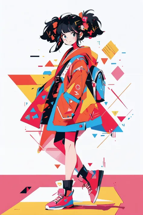 <lora:geometric_shapes:1> running,
(best quality, masterpiece, RAW photo,ultra-detailed:1.2), <lyco:GoodHands-beta2:1.0>,1girl,solo,looking at viewer,smile