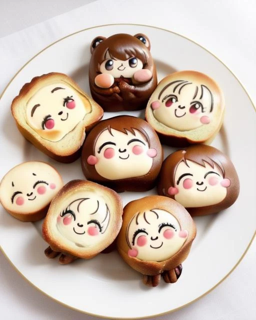animal shaped buns