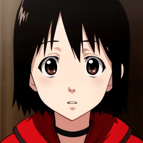 <lora:nhk_misaki_lora_0:0.9>, nakahara misaki, 1girl, solo, short hair, black hair, brown eyes, black eyes <lora:nhk_misaki_lora_0:0.8>, nakahara misaki, 1girl, solo, short hair, black hair, brown eyes, black eyes, looking at viewer