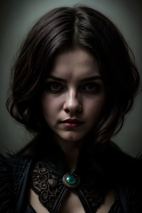 8k portrait of beautiful and horrorfying Dreams and Nightmares cosplay showcasing a woman as a mysterious dreamwalker, with an intricate outfit reflecting the beauty of dreams, and subtle hints of haunting elements that evoke nightmares, her enigmatic expression inviting viewers to delve into the realm of dreams and fears, <lora:more_details:0.54>