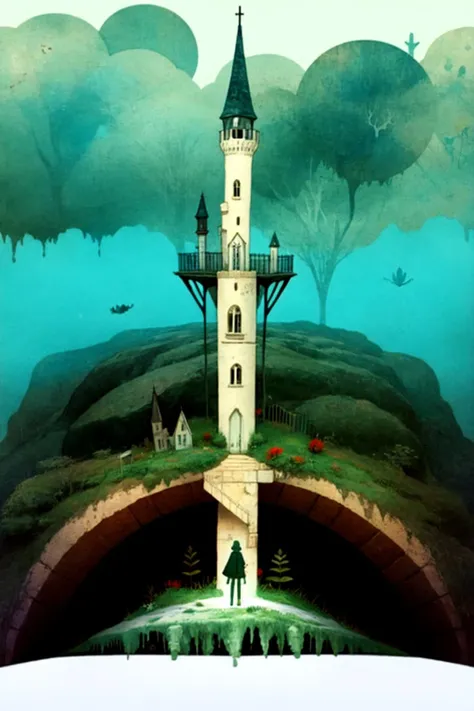 whitetown, Abyssal trench, <lora:whitetown-block:1>