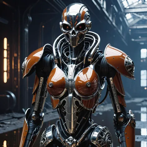 professional 3d model science fiction photography, analog,  calm  half-demon wizard robot, by Stephan Martiniere and Moebius , in the style of Adrian Ghenie, hyper detailed, intricate, poster art, Artstation, reflective mercury armor plating, RAW photograph,   (intricate details, masterpiece, best quality:1.4), dark, highly detailed, gritty, grungy, insane details, [gothic futurism], [afro-futurism],
 <lora:Artists_Edge-000006:0.4>, (Scratches, nicks, dents, scuffs, rusted, grime, grit) rusted metals, chrome reflections, . octane render, highly detailed, volumetric, dramatic lighting