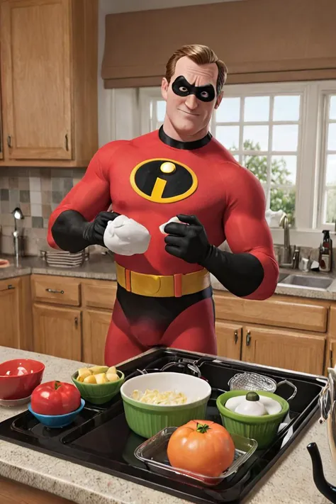 <lora:HelenParrXL:0.8> helenparr in the kitchen doing dishes