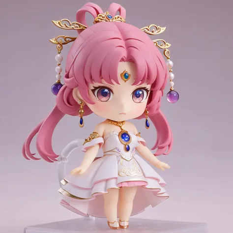 ultra-detailed,(best quality),((masterpiece)),(highres),original,extremely,<lora:fuxuanx_xl:0.8>,fuxuan,1girl,solo,looking at viewer,earrings,bare shoulders,orb,upper body,dress,jewelry,holding, <lora:nedo2:0.75>