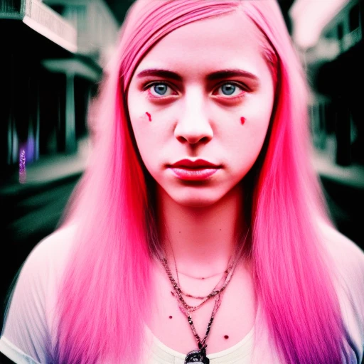 extremely realistic photographic portrait of Anna Thompson nonbinary trans feminine cajun standing outside in New Orleans 128k AGFA portrait extremely detailed photorealistic photographic portrait Kodak rim lighting duskypie mdjrny-v4 style