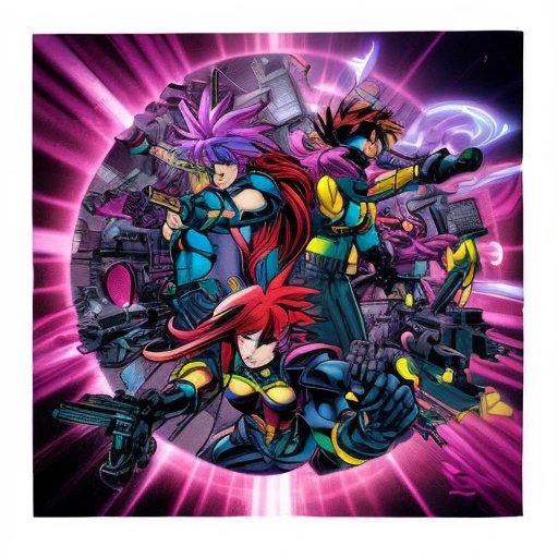 Cyberpunk, Retro FuturismFlowers, Roses, Utena, Ouran High School, Detailed Surrealistic Beauty, Vantablack, Sequins, Rim Lighting 8k,sequin explosion, X-men , graffiti ,glowing neon, cinematic, 90s comic_book_style, flair top deck trading card style,anime, waifu, ink_punk_style,90s comics, style of joe madureira,style of salvadora larocca, lisdusk1,nvinkpunk, lisdusk2,