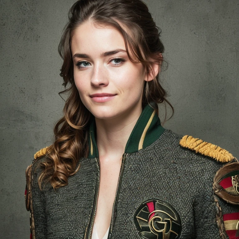 photo of [Elsie Rose Hewitt|Grimes] as [Alexa Breit|Alexis Bledel], business attire by gucci and armani
charming charismatic assertive sexy confident smirking
as commander shepard in skyrim
highly detailed intricate photorealistic
analog style dreamlike hyper realistic photograph