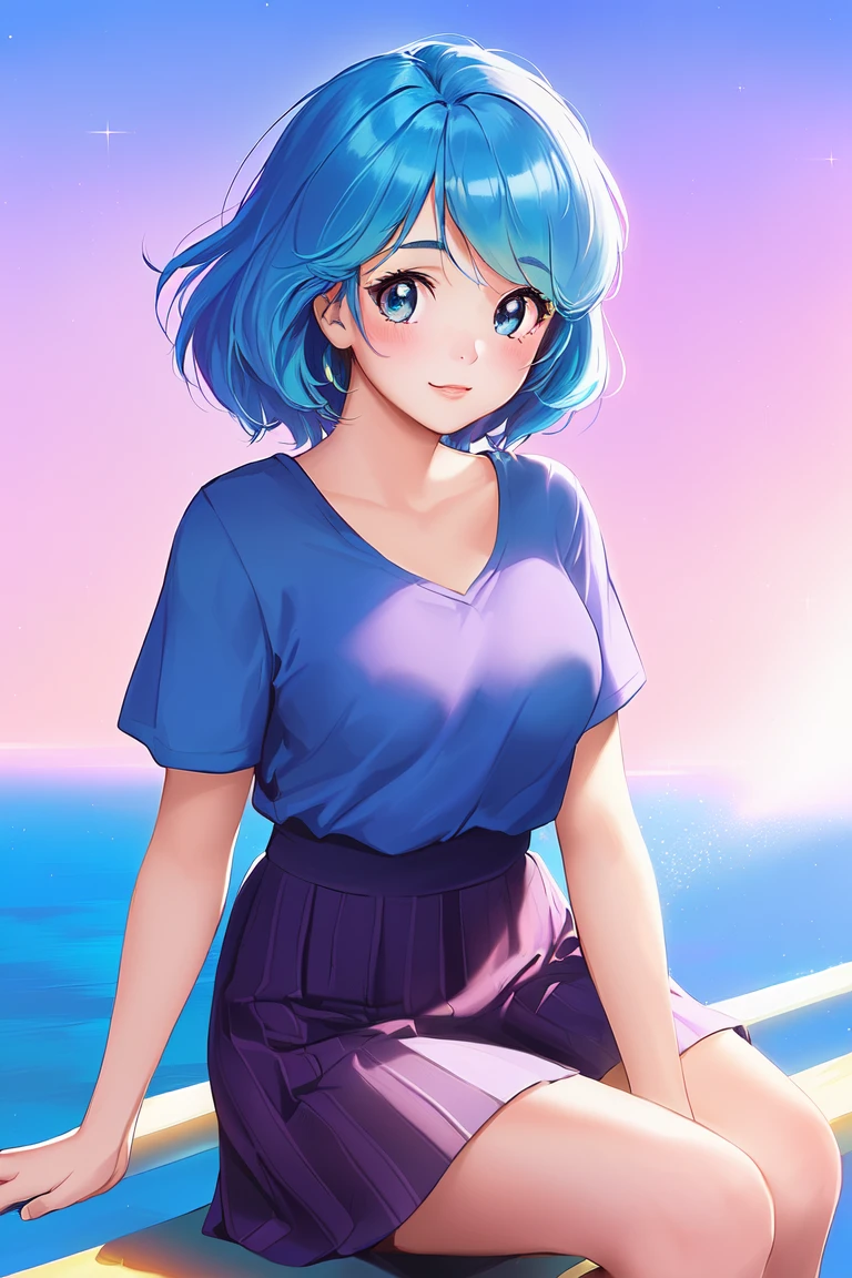 1girl, highly detailed, absurd res, perfect image, (pastel_style:0.8)