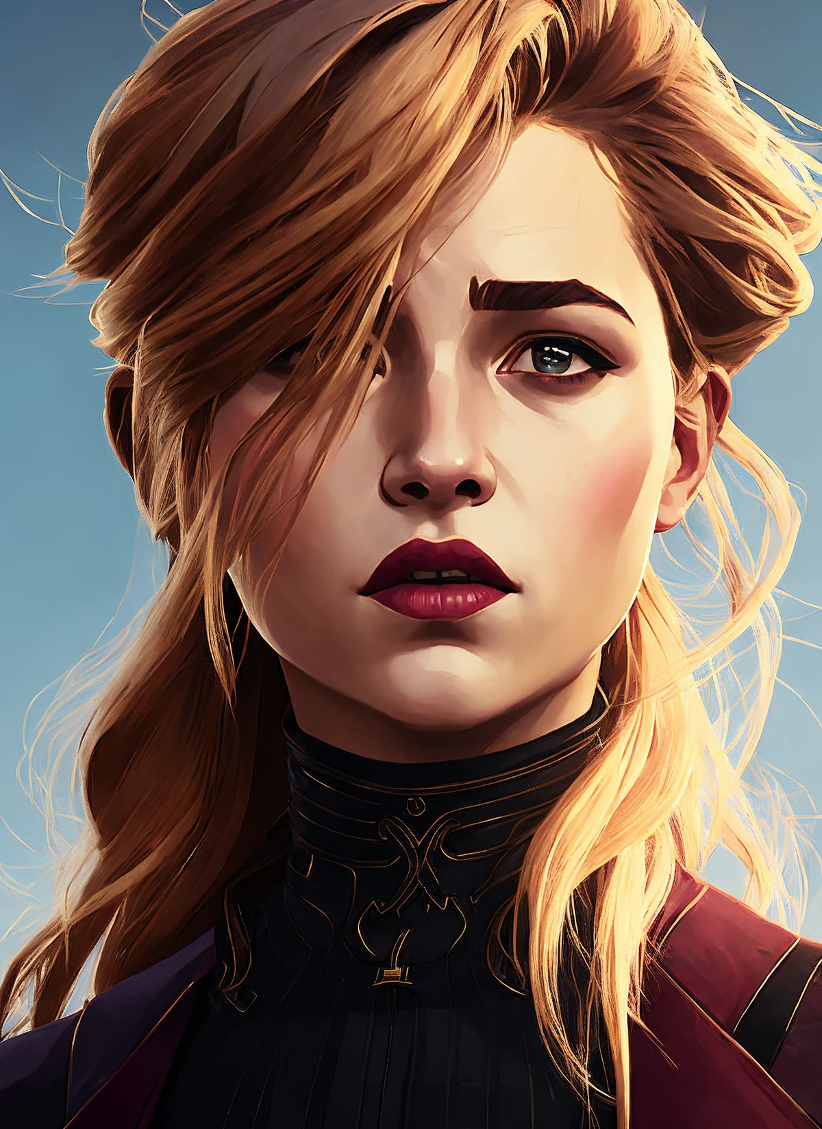 arcane style <lora:lora_chloe_grace_moretz:1>, A stunning intricate full color portrait of (sks woman:1),
wearing a black turtleneck,
epic character composition,
by ilya kuvshinov, alessio albi, nina masic,
sharp focus, natural lighting, subsurface scattering, f2, 35mm, film grain