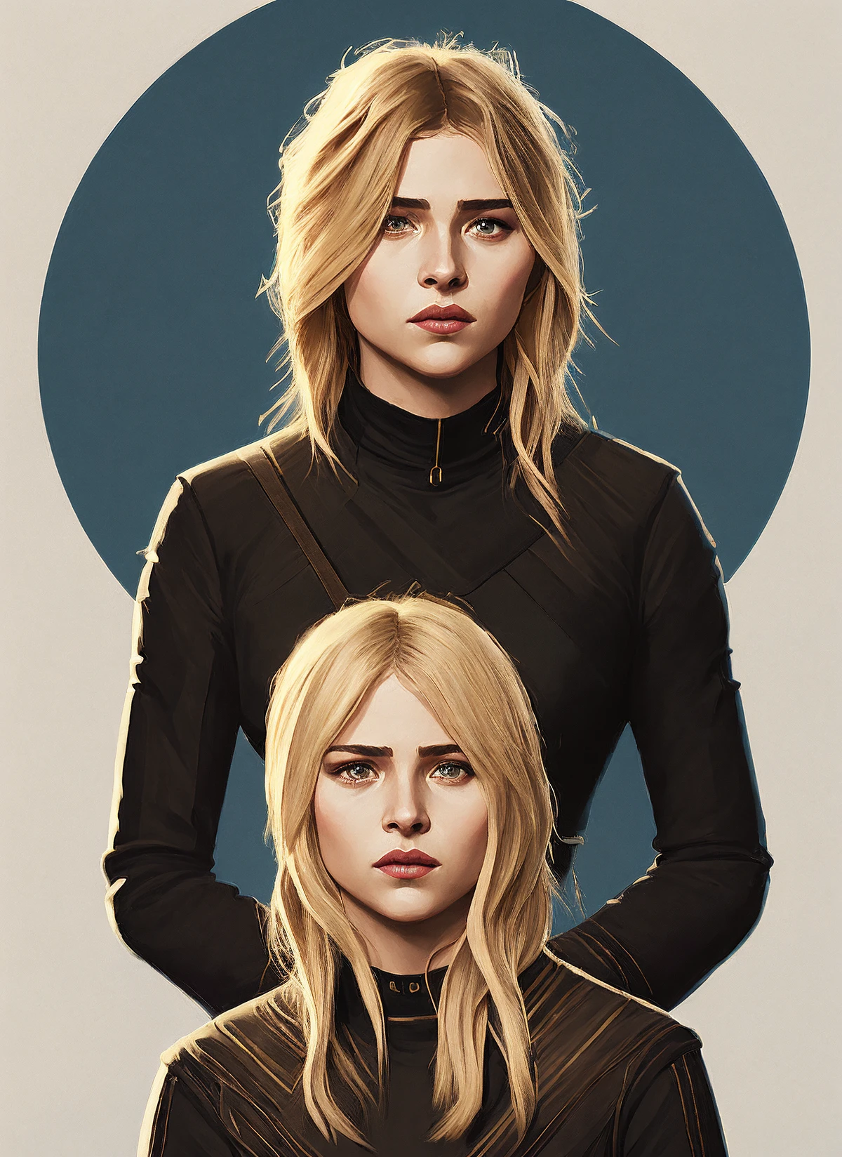 arcane style <lora:lora_chloe_grace_moretz:1.35>, A stunning intricate full color portrait of (sks woman:1),
wearing a black turtleneck,
epic character composition,
by ilya kuvshinov, alessio albi, nina masic,
sharp focus, natural lighting, subsurface scattering, f2, 35mm, film grain