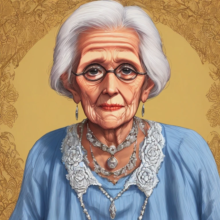 a old woman, Beauty512
