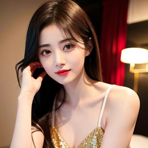 Jingyi with short hair, high res, 1girl, (sex:1.2), chinese,<lora:Jingyi:0.8>, look at viewer
(pale skin),(long hair:1.2),(small breasts),gold hair,green eyes,  <lora:koreanDollLikeness_v10:0.2>