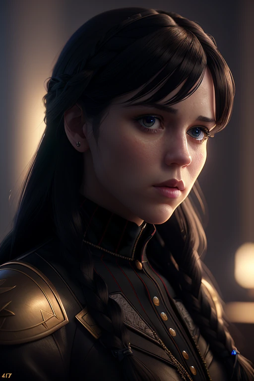 angry Emilia Clarke made out of metal, cyborg, cyberpunk style, Hellraiser, ((intricate details)), hdr, ((intricate details, hyperdetailed)), cinematic shot, vignette