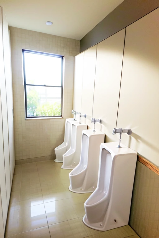 学校の男子トイレ Boys' restroom in a Japanese high school