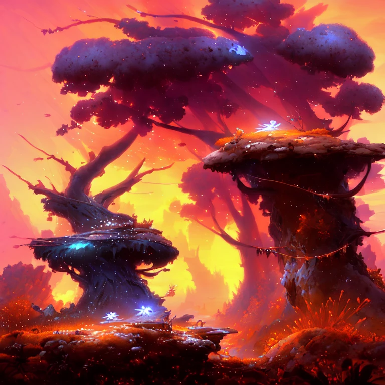 <lora:S1-Ori-ArtStyle_DreamLike-000008:1>,by Pino Daeni, by Ruan Jia, by Alayna Lemmer, by Carlo Galli Bibiena,
desert with rock on sunset,
(Ori and the Blind Forest), (Ori and the Will of the Wisps), 2D game, digital art,
realistic proportions, sharp focus, (HDR), (8k), (gigapixel), ((masterpiece))