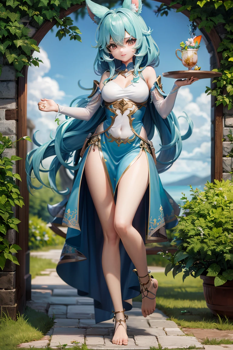 <lora:stylized3DModelLora_v20:0.8>,scg, 1girl, fantasy, anime, illustration,
fullbody, barefoot, absurdly long hair,
colorful,
masterpiece, best quality, 8k,