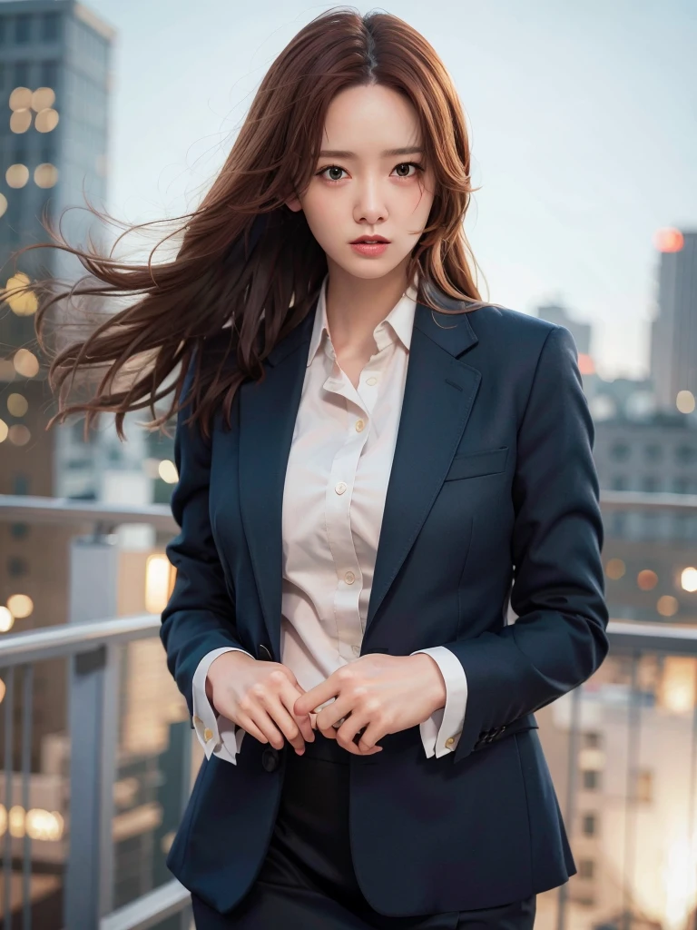 photorealistic,realistic, solo, photorealistic, best quality, ultra high res,

serious expression, , standing against a city skyline at night,business suits,shirts,Suit skirt


beautiful, masterpiece, best quality, extremely detailed face, perfect lighting, solo,1girl,

best quality, ultra high res, photorealistic,
ultra detailed,
masterpiece, best quality,
yoona1, <lora:yoona_v1:0.8>