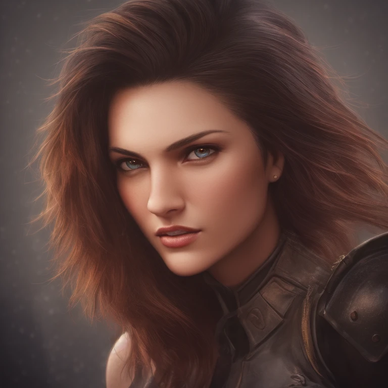 A photo of No-one10 a woman dressed as cyberpunk,Dark brown eyes, portrait, highly detailed, digital painting, artstation, concept art, smooth, sharp focus, illustration, cinematic lighting, 4K HQ, sharp focus, (Ultra realistic [[photo]], detailed face:1.0), (detailed eyes:1.0), (realistic photo:1.1), (masterpiece:1.0), detailed background, full body shot, by Antonio J. Manzanedo