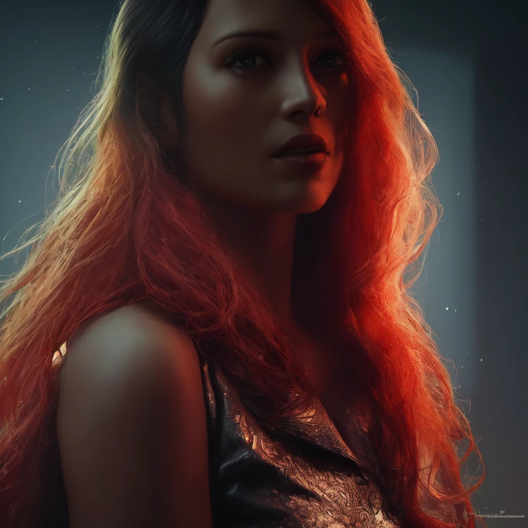 A photo of No-one12 a woman dressed as cyberpunk woman,Dark brown eyes, portrait, highly detailed, digital painting, artstation, concept art, smooth, sharp focus, illustration, cinematic lighting, 4K HQ, sharp focus, (Ultra realistic [[photo]], detailed face:1.0), (detailed eyes:1.0), (realistic photo:1.1), (masterpiece:1.0), detailed background, by Antonio J. Manzanedo