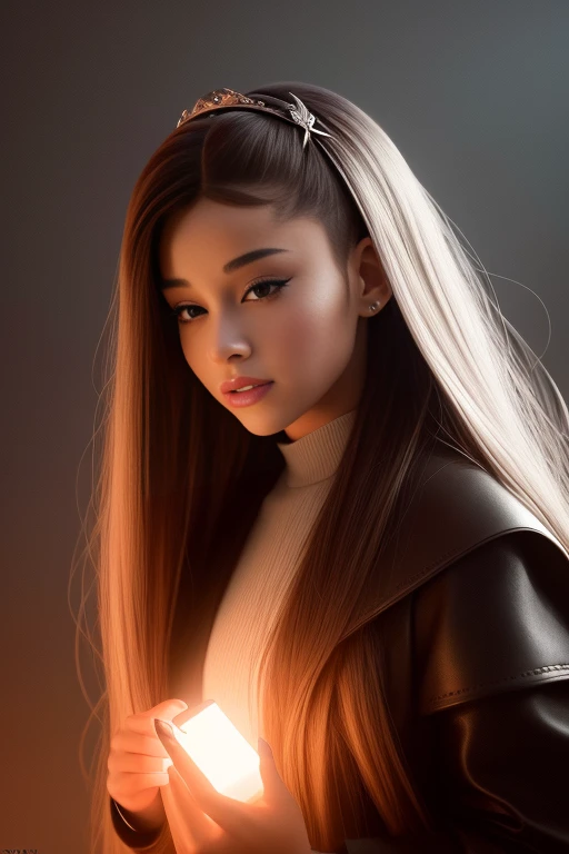 ariana-10000 as a proncess, masterpiece, best quality, highest quality, cinematic lighting, (volumetric lighting), extremely detailed CG unity, tall high ponytail, focused, 8k wallpaper, 4k wallpaper, extremely detailed, ultra realistic, photorealistic, sharp focus, absurdres, (HDR:1.2), (high contrast), photograph, detailed and intricate, instagram, portrait, highly detailed, digital painting, artstation, concept art, smooth, sharp focus, illustration, cinematic lighting, Style-Princess,