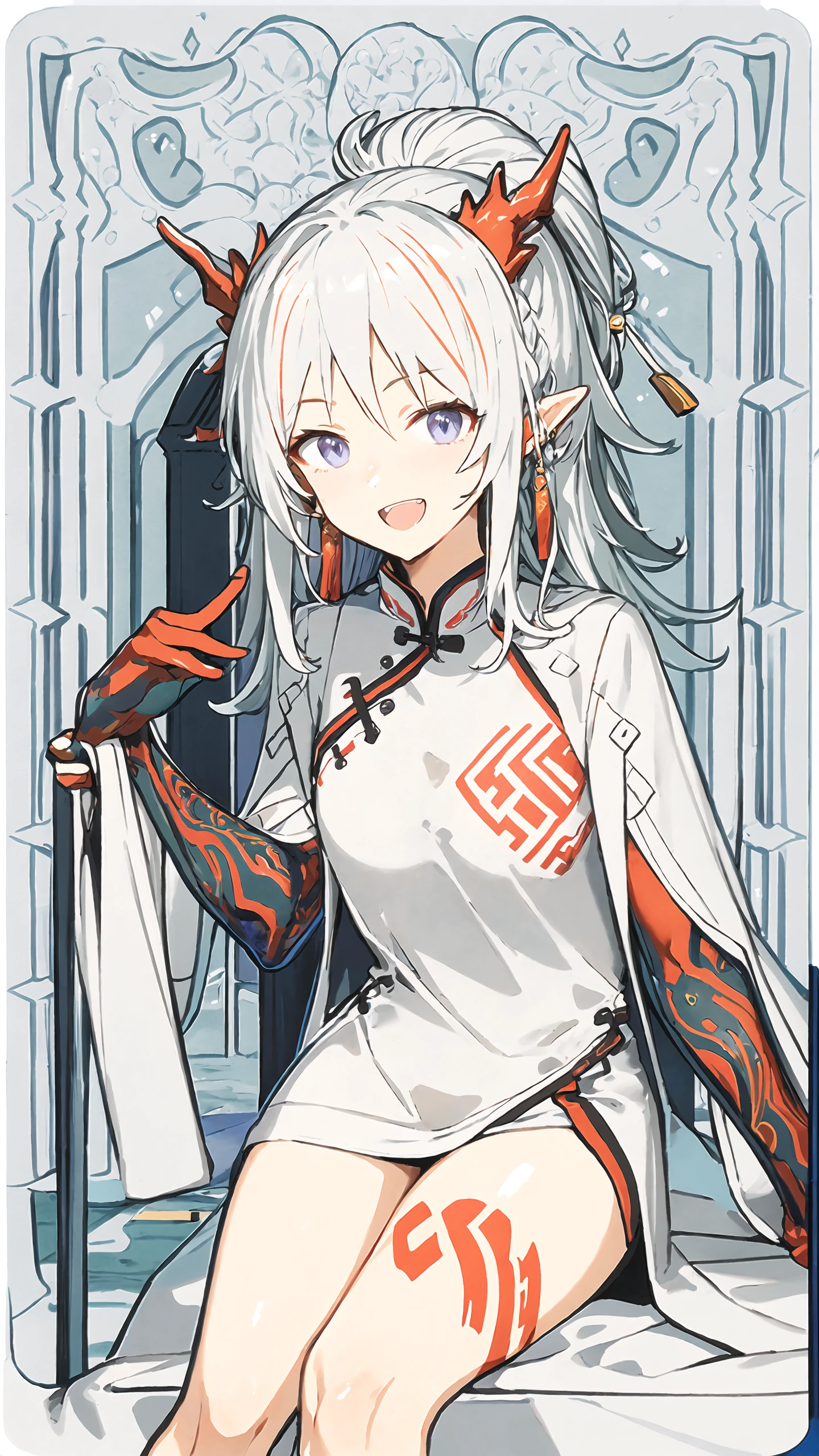 1girl,origen,cowboy shot,close mouth,sitting,chair, china dress,
<lora:ArknightsNian_20:1> <lora:animetarotV2-000002:1>