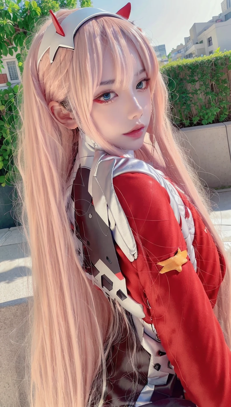 (((bodysuit))),<lora:ZeroTwo-000020:1>,ulzzang-6500-v1.1,(raw photo:1.2),((photorealistic:1.4))best quality ,masterpiece, illustration, an extremely delicate and beautiful, extremely detailed ,CG ,unity ,8k wallpaper, Amazing, finely detail, masterpiece,best quality,official art,extremely detailed CG unity 8k wallpaper,absurdres, incredibly absurdres, huge filesize, ultra-detailed, highres, extremely detailed,beautiful detailed girl, extremely detailed eyes and face, beautiful detailed eyes,light on face,cinematic lighting,1girl,see-through,looking at viewer,outdoors