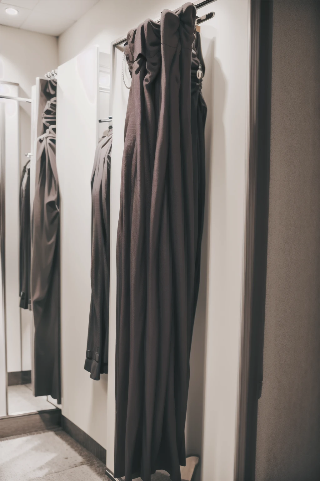 fitting room, <lora:Fitting Room V1:0.6>
