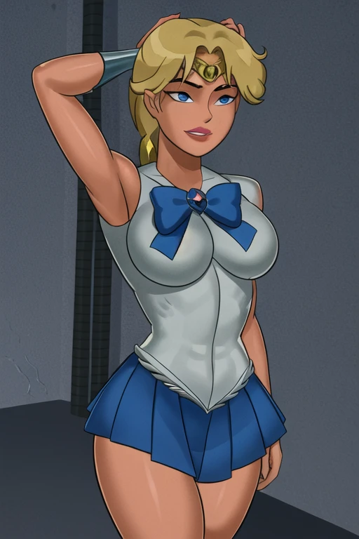 masterpiece, best quality, cowboy shot, 1girl, solo, toned, <lora:SomethingUnlimitedV03:0.9>, magical girl