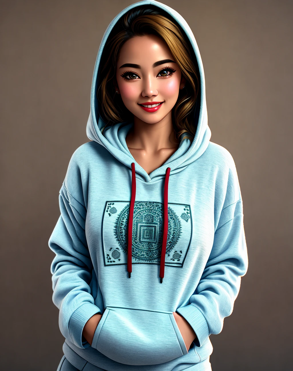 Masterpiece, absurdres,award winning photo, extremely detailed, amazing, fine detail, extremely detailed eyes and face, by lee jeffries nikon d850 film stock photograph 4 kodak portra 400 camera f1.6 lens rich colors hyper realistic lifelike texture dramatic lighting unrealengine trending on artstation cinestill 800 tungsten, beautiful blonde woman , slim, tiny waist, smiling, excited
<lora:HoodiesLoCon:0.675>,hoodie, a woman posing for a picture , chinese style, intricate design, intricate pattern and embroidery, wearing hoodie,